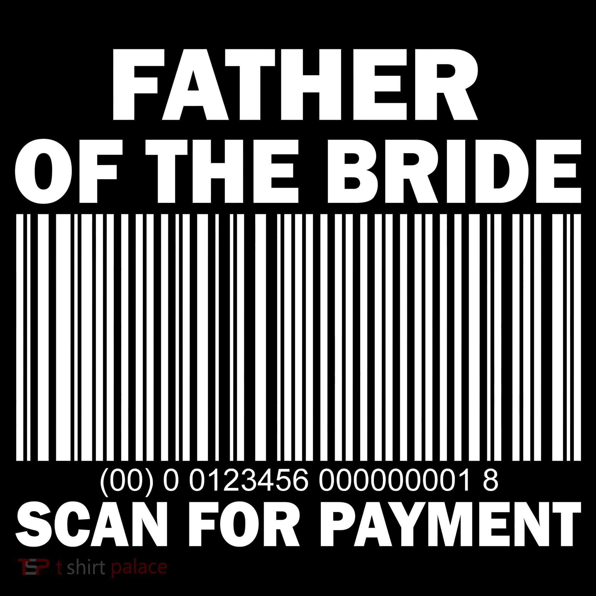 Father Of The Bride Scan For Payment Mousepad