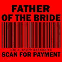 Father Of The Bride Scan For Payment Santa Hat thumb 1