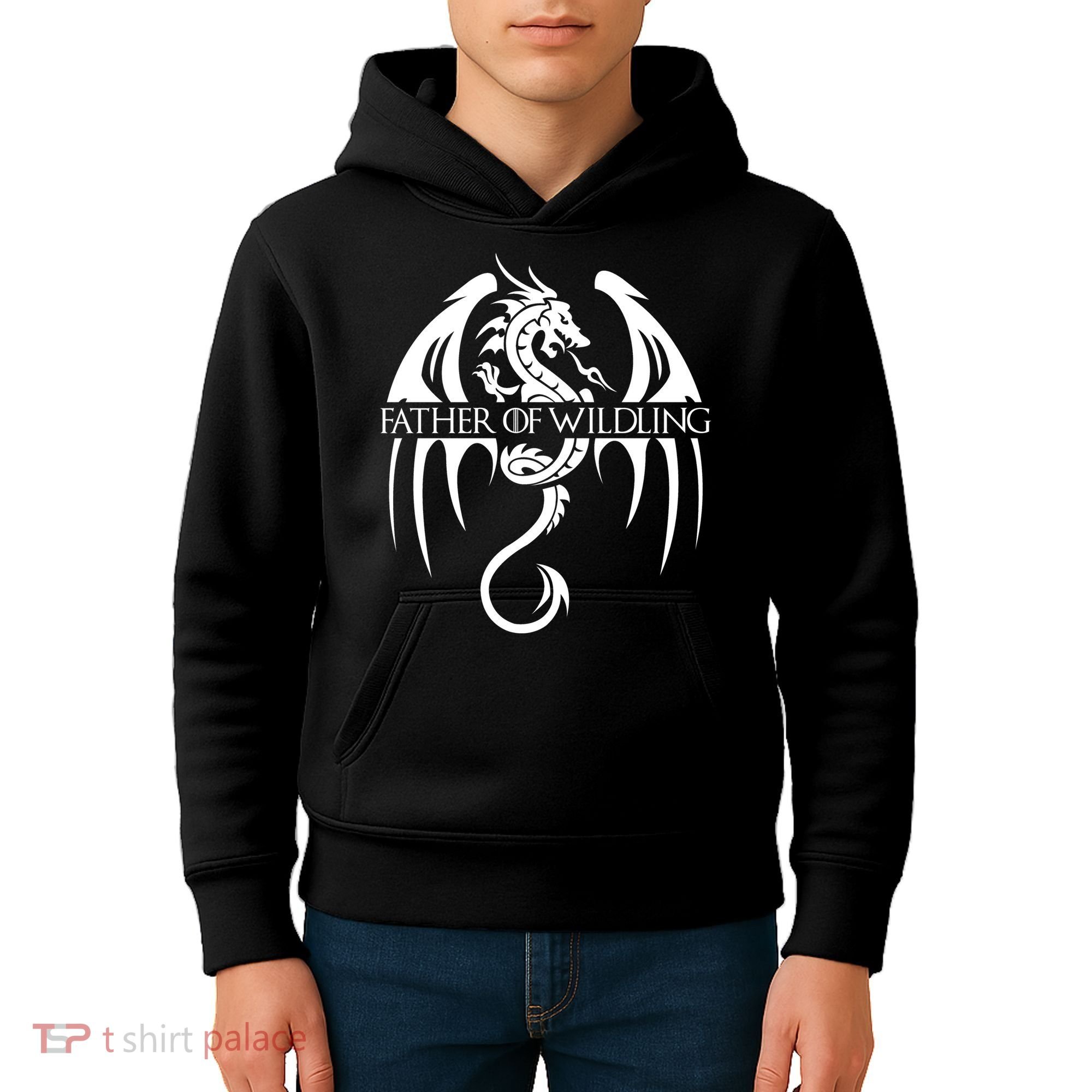 Father Of Wildling Kids Hoodie