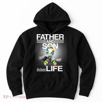 Father Son Best Friends For Life Autism Awareness Hoodie