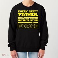  Father Teaches The Ways Of The Force Women's Sweatshirt thumb 0