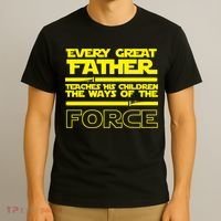  Father Teaches The Ways Of The Force T-Shirt thumb 3