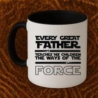 Father Teaches The Ways Of The Force Coffee Mug thumb 2