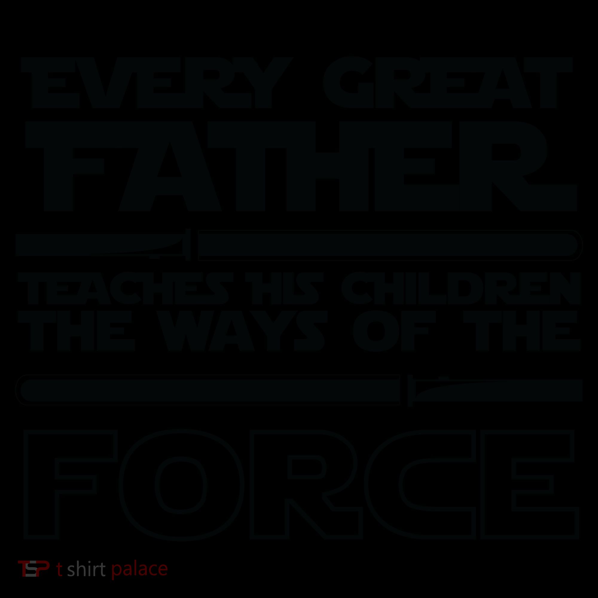  Father Teaches The Ways Of The Force Coffee Mug