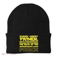  Father Teaches The Ways Of The Force Beanie thumb 0