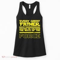  Father Teaches The Ways Of The Force Women's Tank Top thumb 0