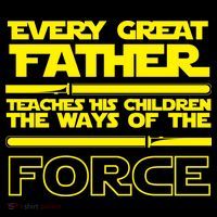  Father Teaches The Ways Of The Force Baby Bodysuit thumb 2