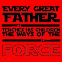  Father Teaches The Ways Of The Force Santa Hat thumb 1