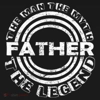Father The Man The Myth The Legend Ornament thumb 1