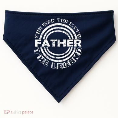 Father The Man The Myth The Legend USA-Made Doggie Bandana