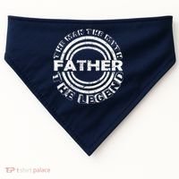 Father The Man The Myth The Legend USA-Made Doggie Bandana thumb 0