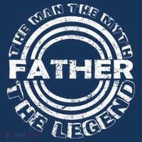 Father The Man The Myth The Legend Button thumb 1