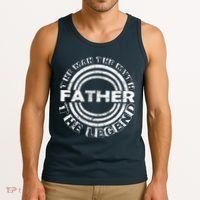 Father The Man The Myth The Legend Tank Top thumb 3