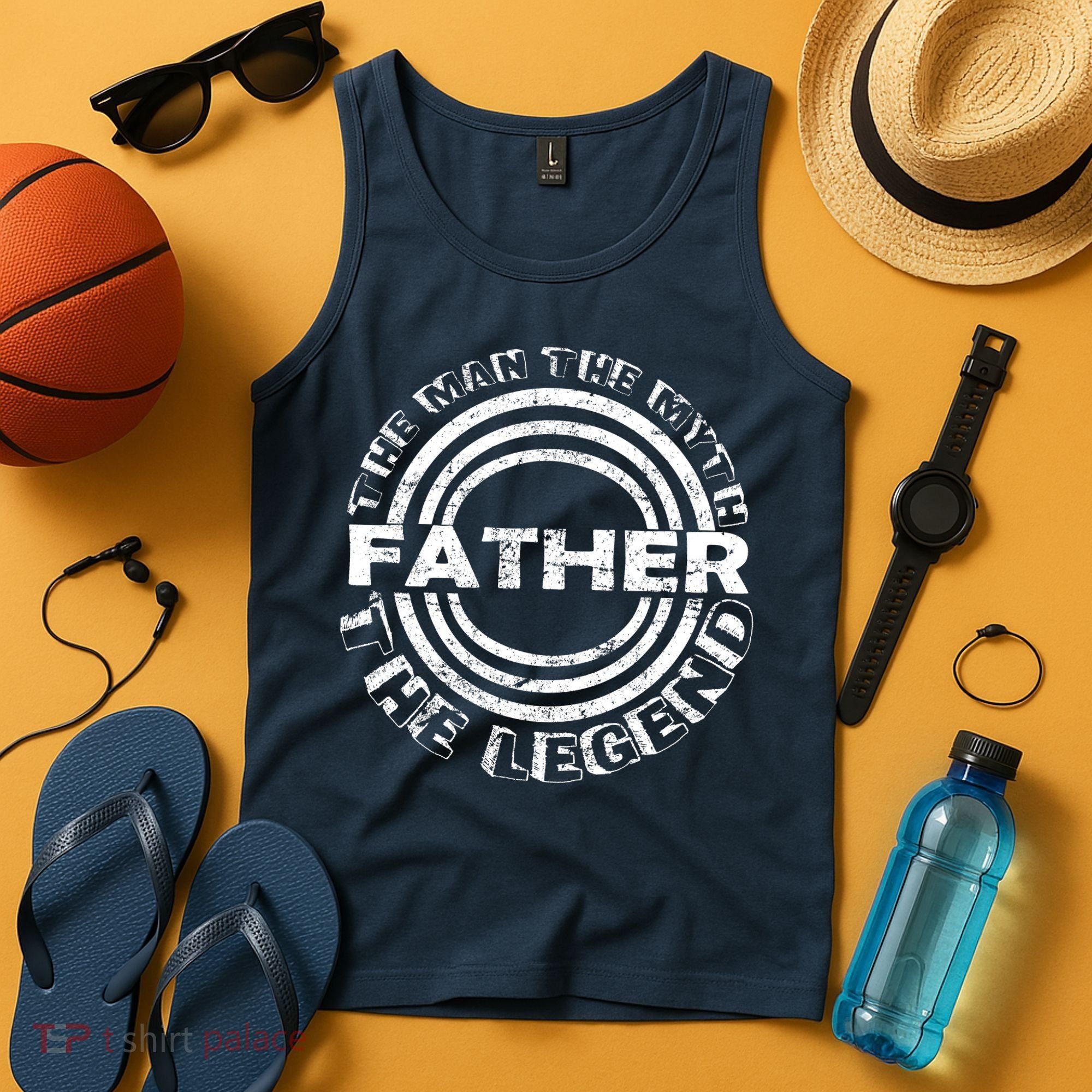 Father The Man The Myth The Legend Tank Top