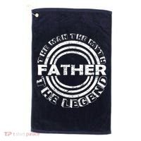 Father The Man The Myth The Legend Golf Towel thumb 0