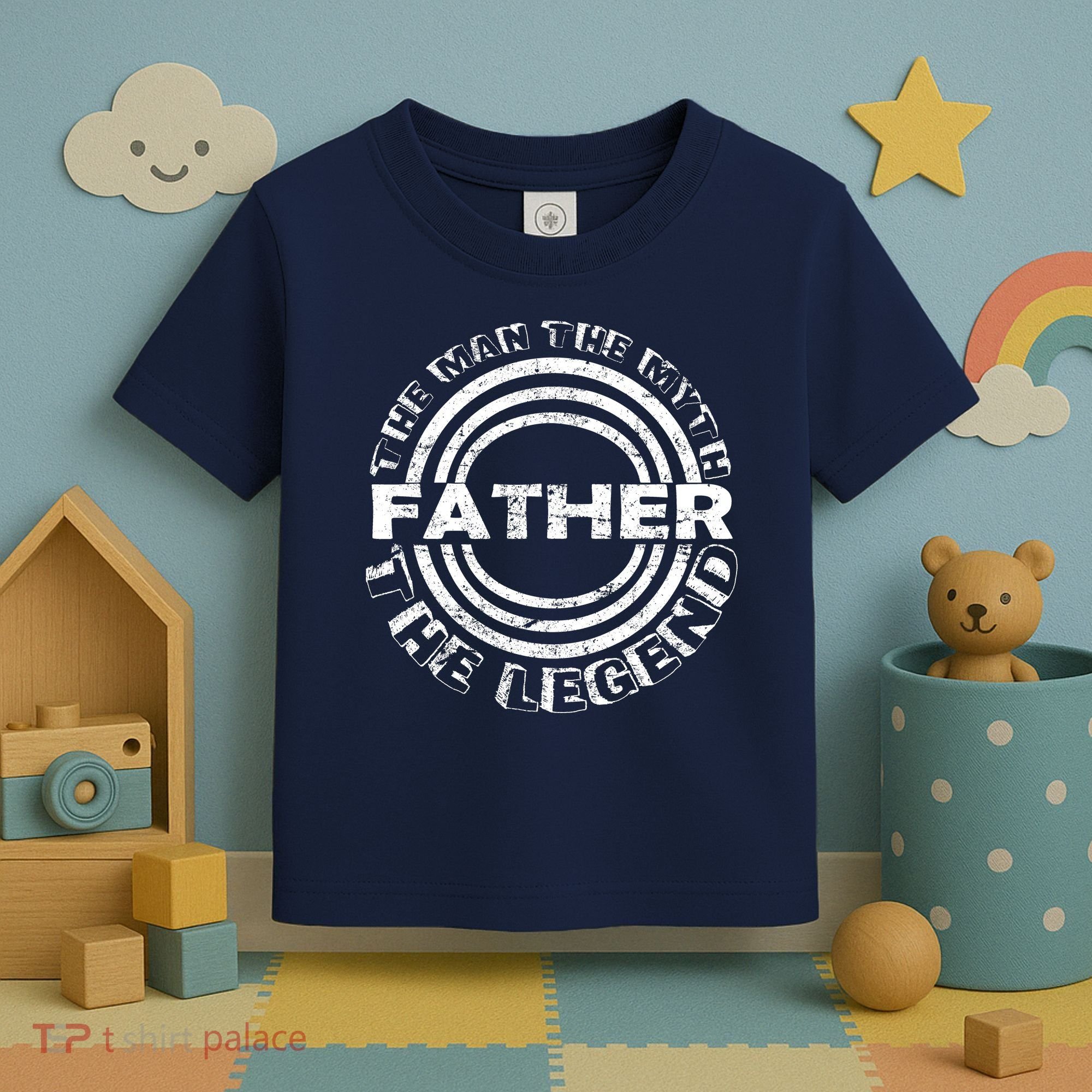 Father The Man The Myth The Legend Toddler T-Shirt