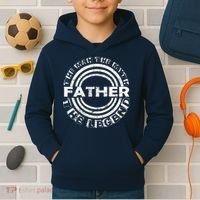 Father The Man The Myth The Legend Kids Hoodie thumb 2