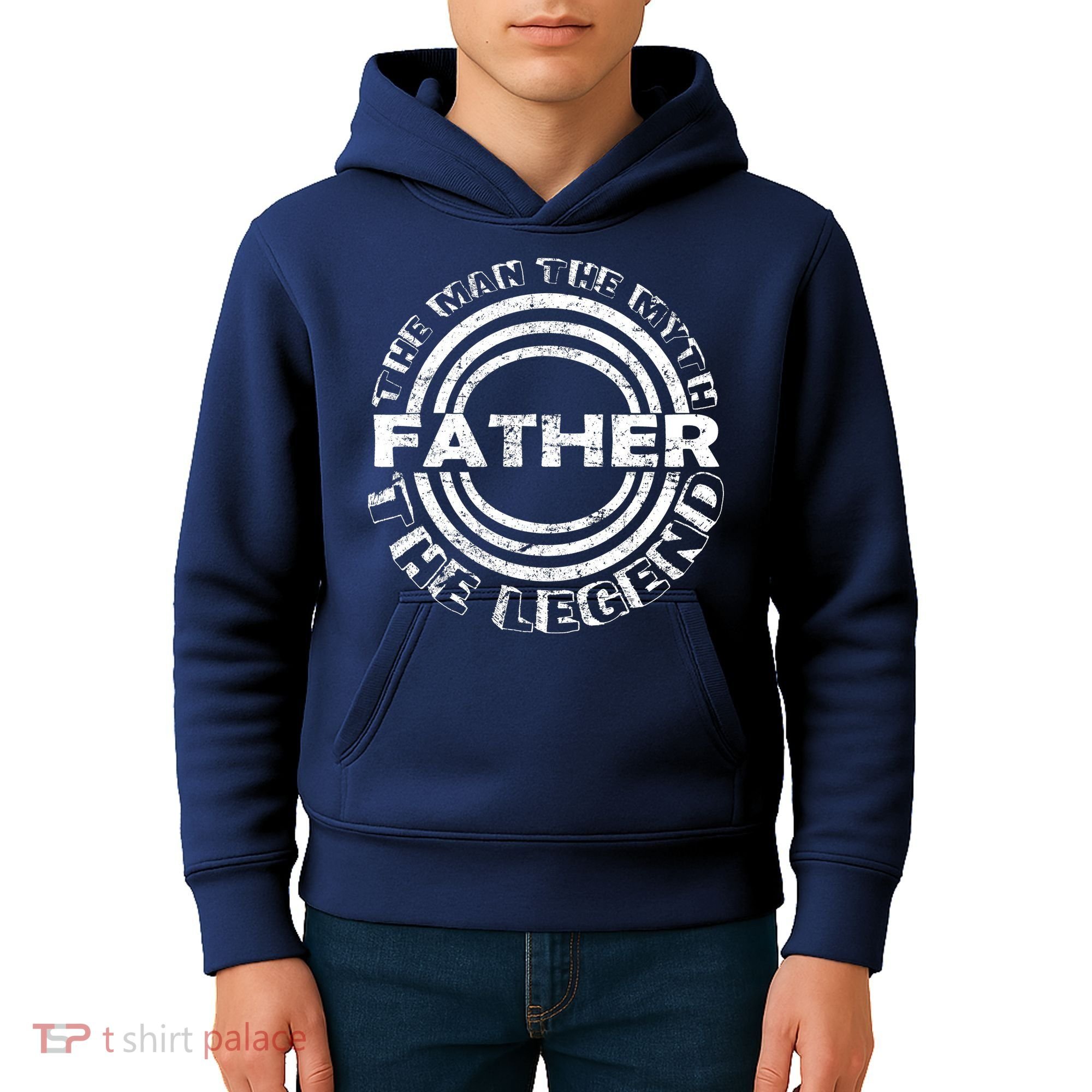 Father The Man The Myth The Legend Kids Hoodie