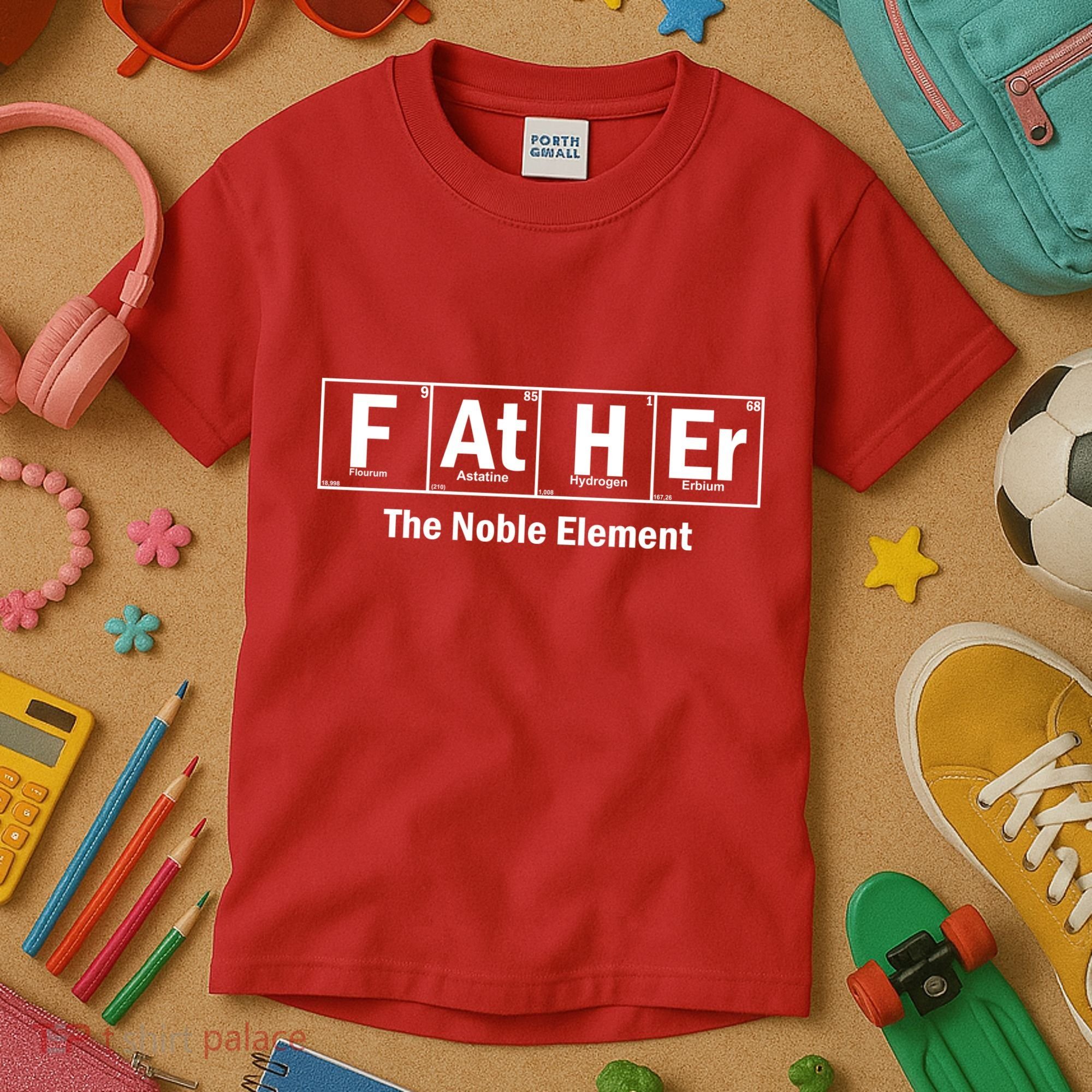 Father The Noble Element Kids T-Shirt