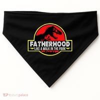 Fatherhood Like A Walk In The Park USA-Made Doggie Bandana thumb 0