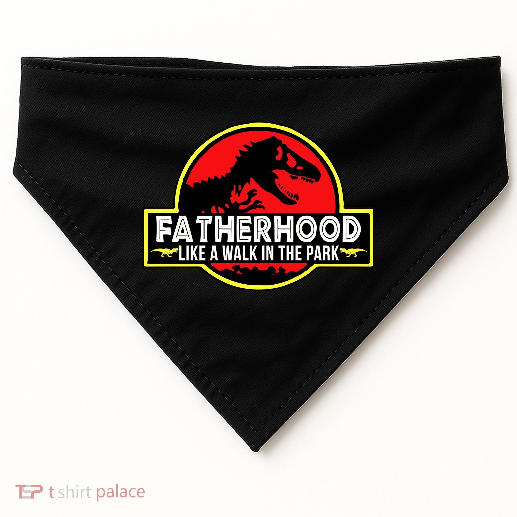 Fatherhood Like A Walk In The Park USA-Made Doggie Bandana