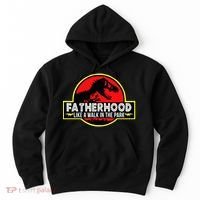 Fatherhood Like A Walk In The Park Hoodie thumb 0