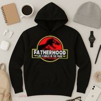 Fatherhood Like A Walk In The Park Hoodie thumb 3