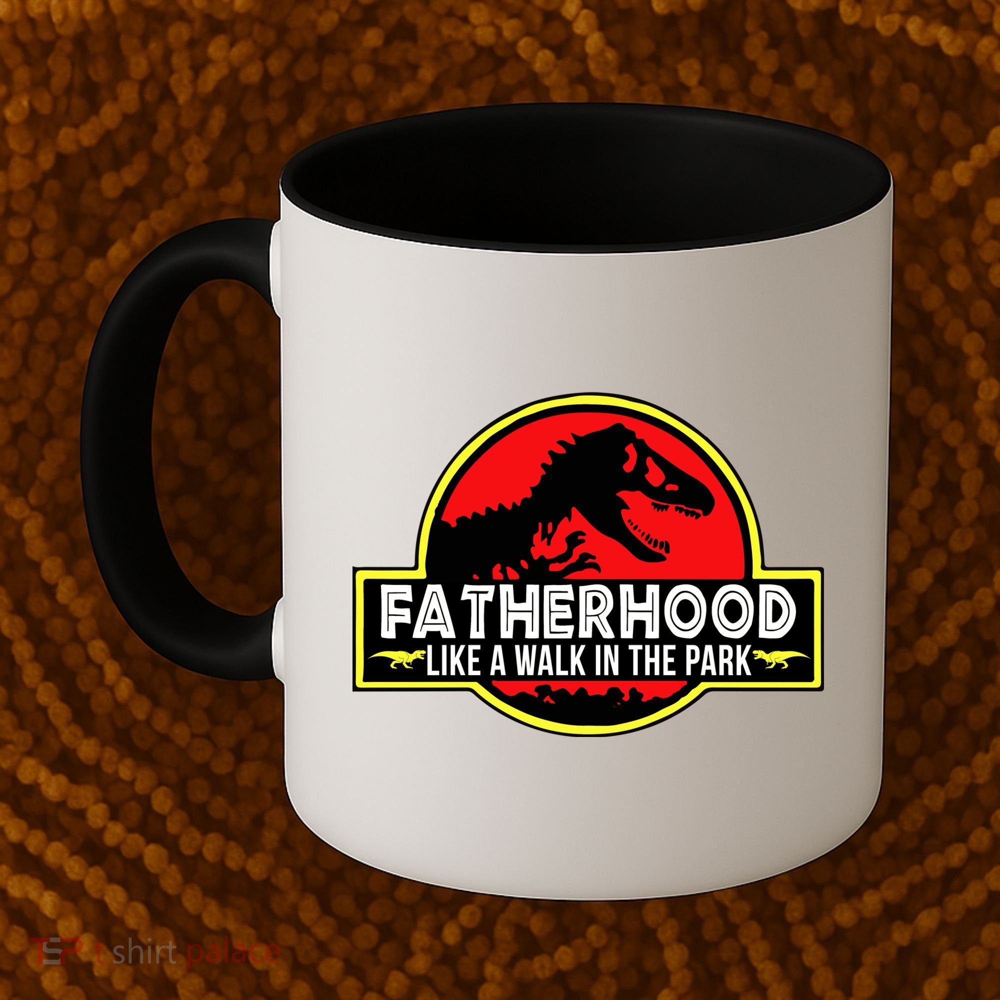 Fatherhood Like A Walk In The Park Coffee Mug