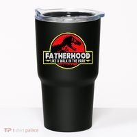 Fatherhood Like A Walk In The Park Tumbler thumb 0