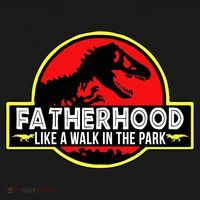 Fatherhood Like A Walk In The Park Mousepad thumb 1