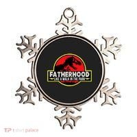 Fatherhood Like A Walk In The Park Ornament thumb 0