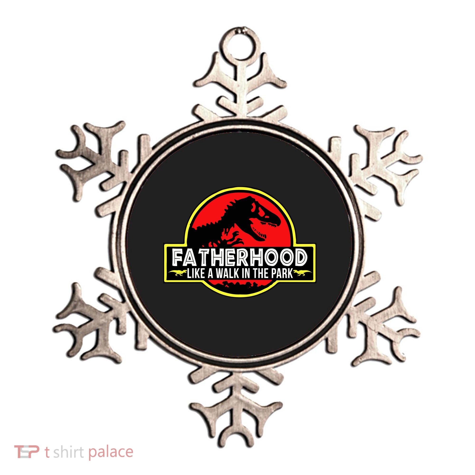 Fatherhood Like A Walk In The Park Ornament