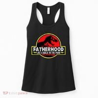 Fatherhood Like A Walk In The Park Women's Tank Top thumb 0