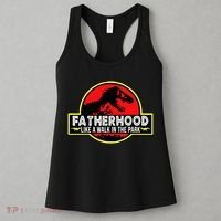 Fatherhood Like A Walk In The Park Women's Tank Top thumb 3