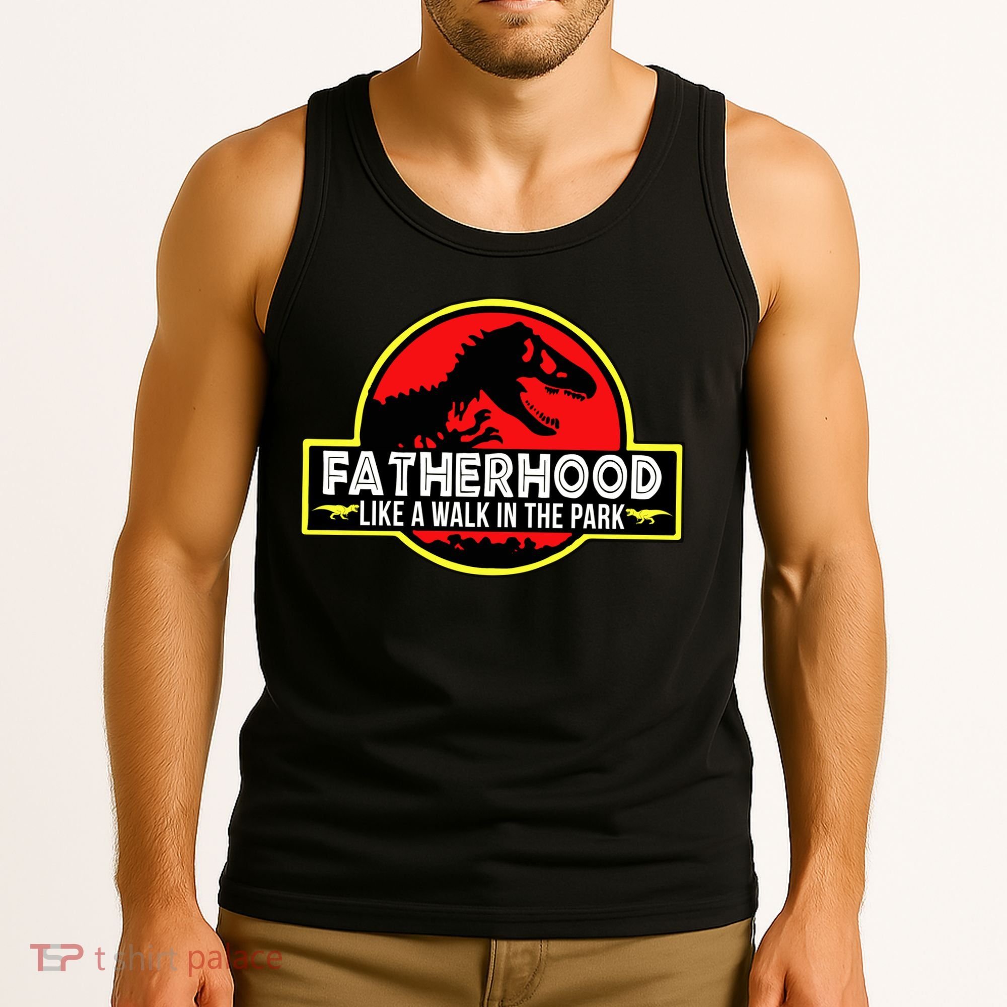 Fatherhood Like A Walk In The Park Tank Top