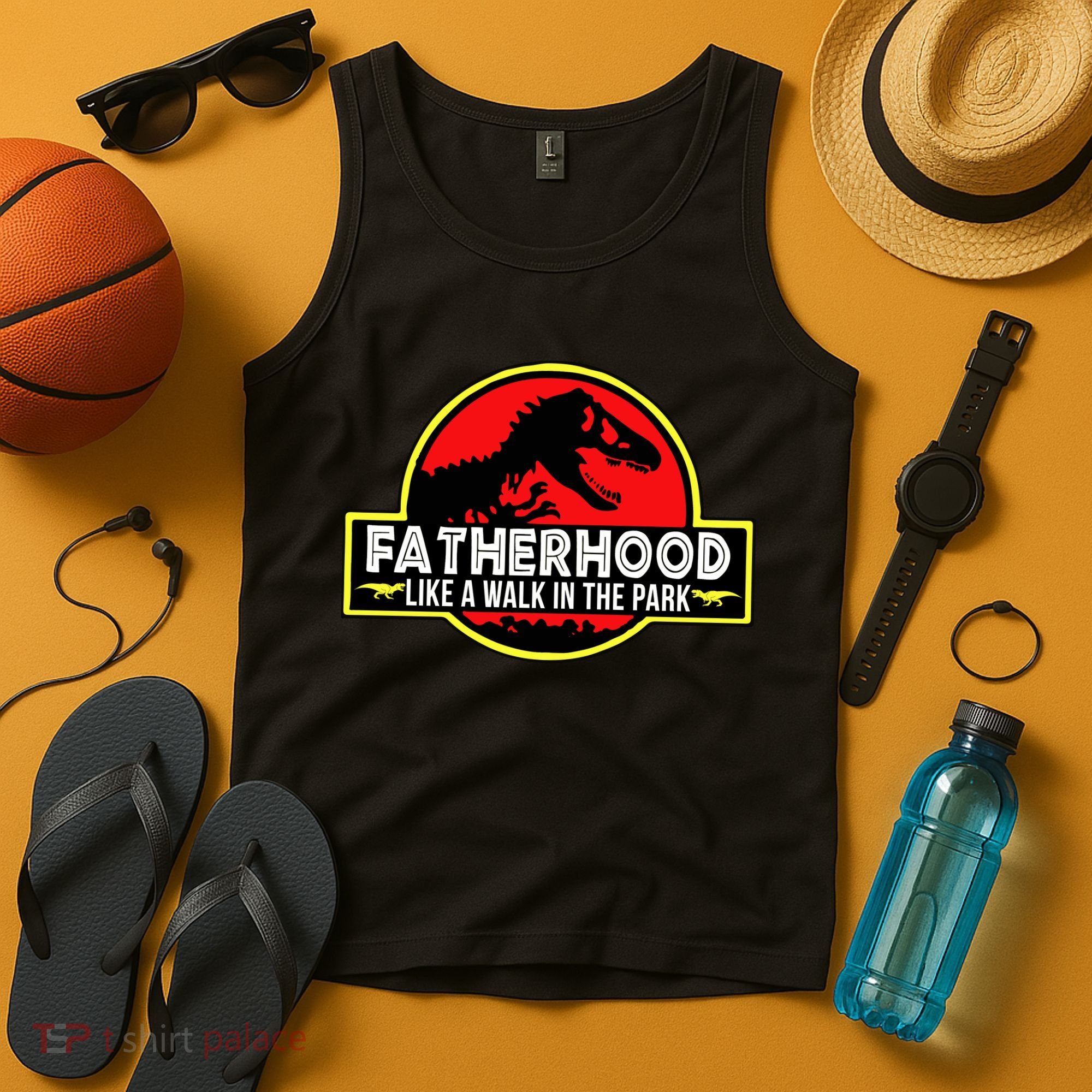 Fatherhood Like A Walk In The Park Tank Top