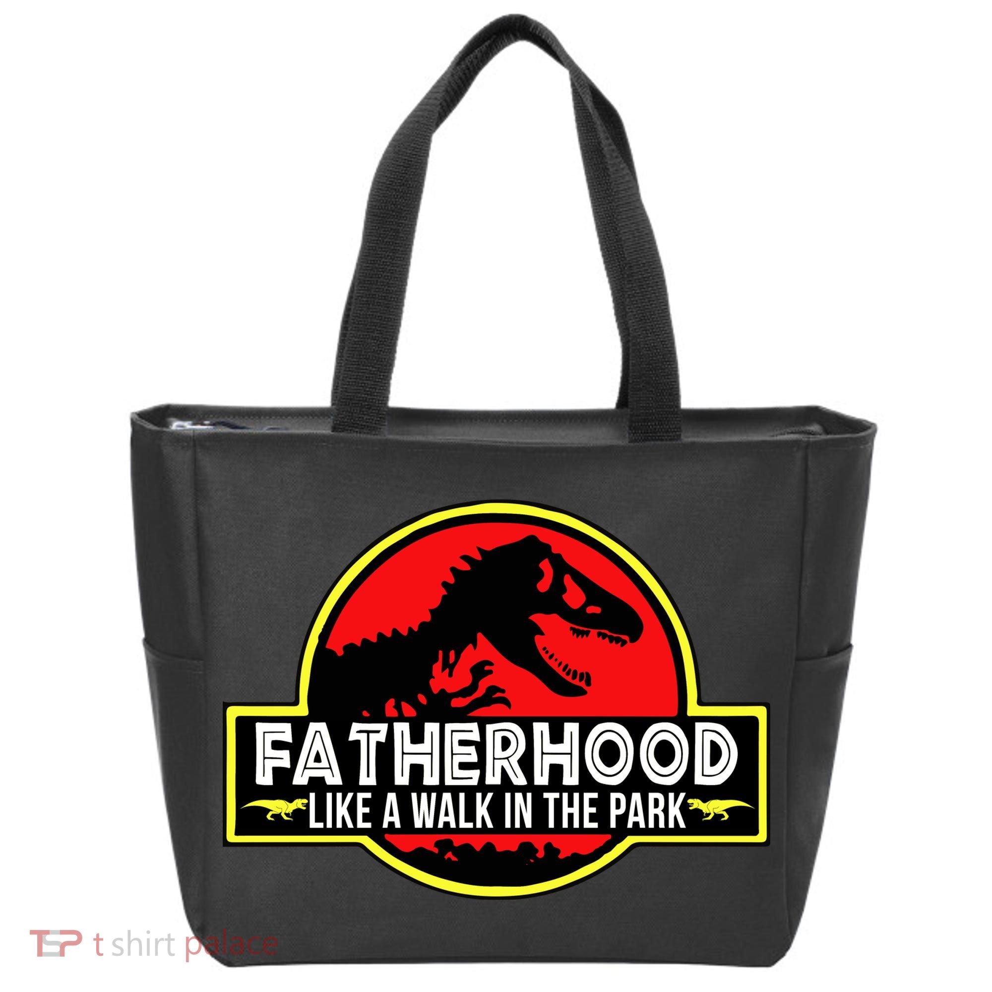Fatherhood Like A Walk In The Park Tote Bag