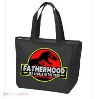 Fatherhood Like A Walk In The Park Tote Bag thumb 3