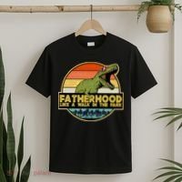 Fatherhood Like a Walk In The Park Fathers Day T-Shirt thumb 2