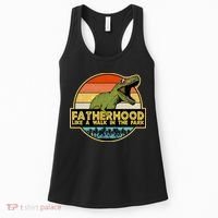 Fatherhood Like a Walk In The Park Fathers Day Women's Tank Top thumb 0