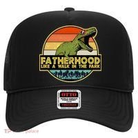 Fatherhood Like a Walk In The Park Fathers Day Hat thumb 0