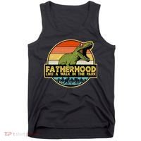 Fatherhood Like a Walk In The Park Fathers Day Tank Top thumb 0
