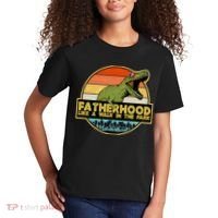 Fatherhood Like a Walk In The Park Fathers Day Kids T-Shirt thumb 2