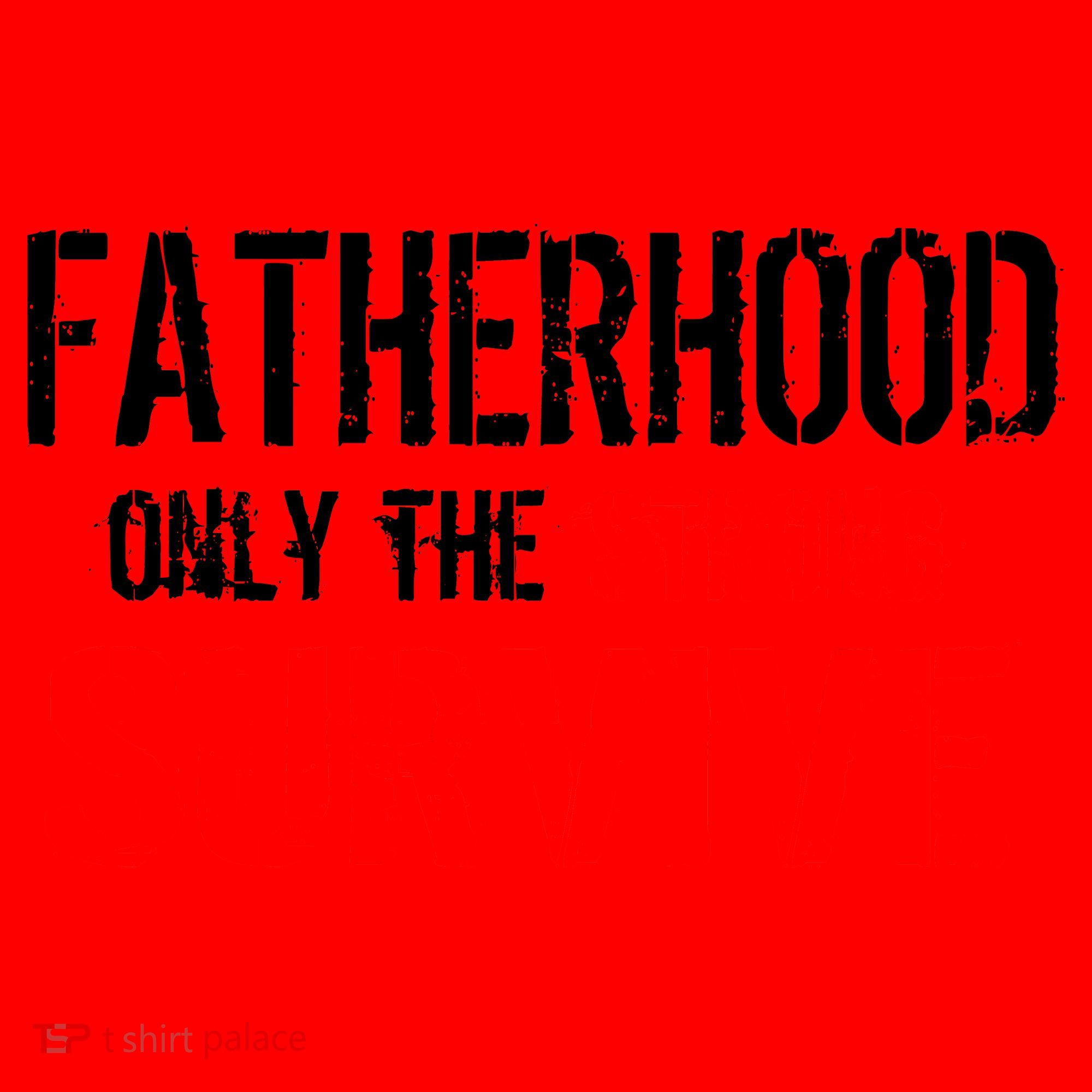 Fatherhood, Only The Strong Survive Santa Hat