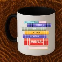 Fathers Are Life's Manual Coffee Mug thumb 2