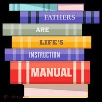 Fathers Are Life's Manual Women's Hoodie thumb 2