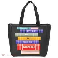 Fathers Are Life's Manual Tote Bag thumb 0