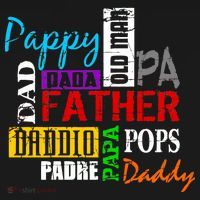 Father's Day Dad Daddy Papa Pops Names Sweatshirt thumb 3