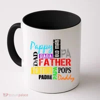 Father's Day Dad Daddy Papa Pops Names Coffee Mug thumb 0