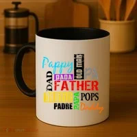 Father's Day Dad Daddy Papa Pops Names Coffee Mug thumb 4